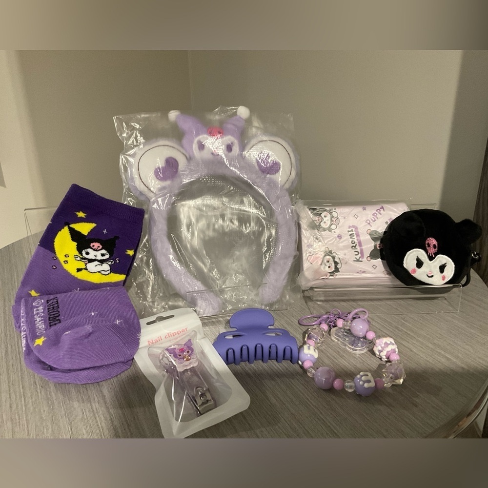 Kuromi 7 piece Bundle